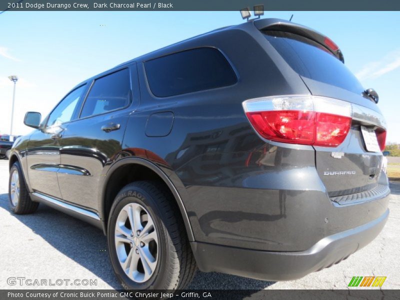 Dark Charcoal Pearl / Black 2011 Dodge Durango Crew