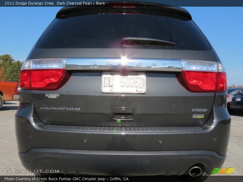 Dark Charcoal Pearl / Black 2011 Dodge Durango Crew