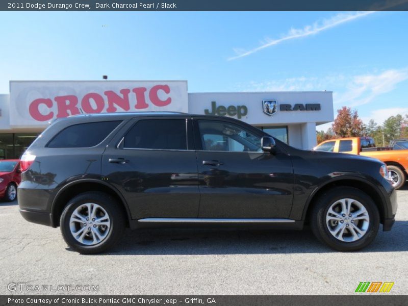 Dark Charcoal Pearl / Black 2011 Dodge Durango Crew