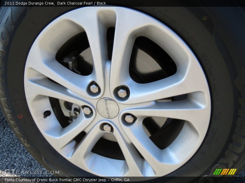 Dark Charcoal Pearl / Black 2011 Dodge Durango Crew
