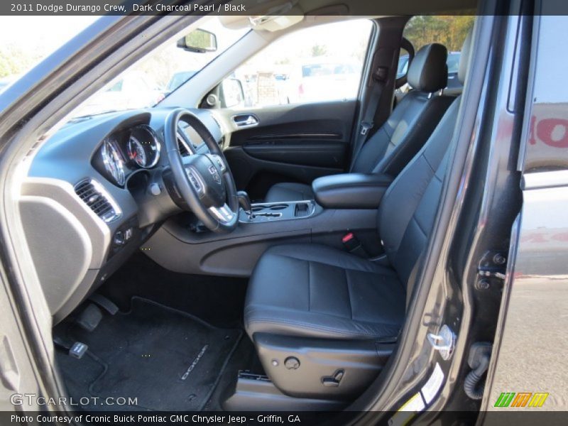 Dark Charcoal Pearl / Black 2011 Dodge Durango Crew