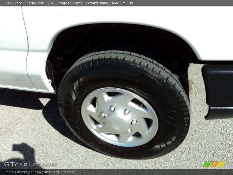 Oxford White / Medium Flint 2012 Ford E Series Van E250 Extended Cargo