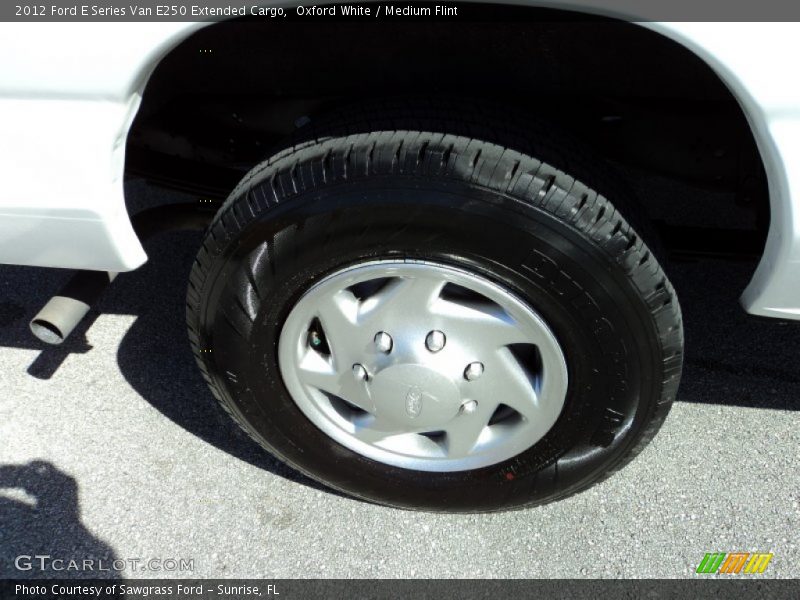 Oxford White / Medium Flint 2012 Ford E Series Van E250 Extended Cargo