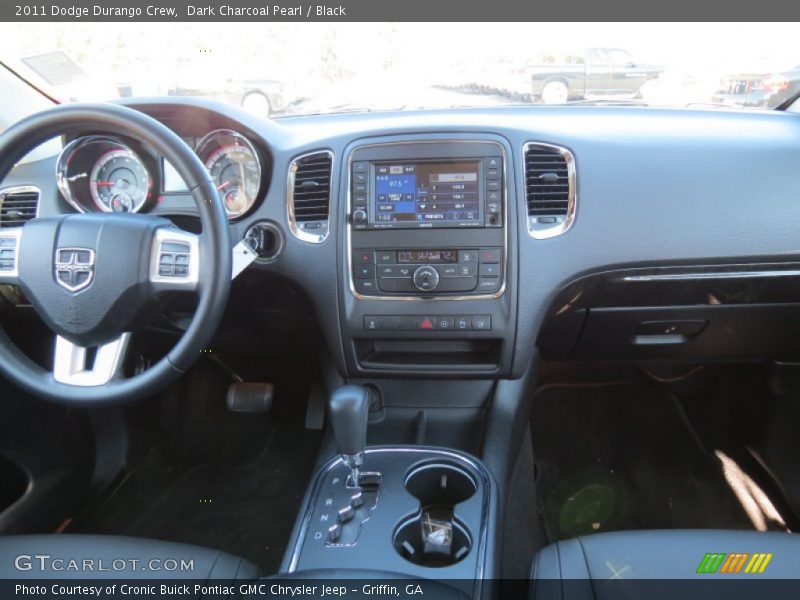 Dark Charcoal Pearl / Black 2011 Dodge Durango Crew