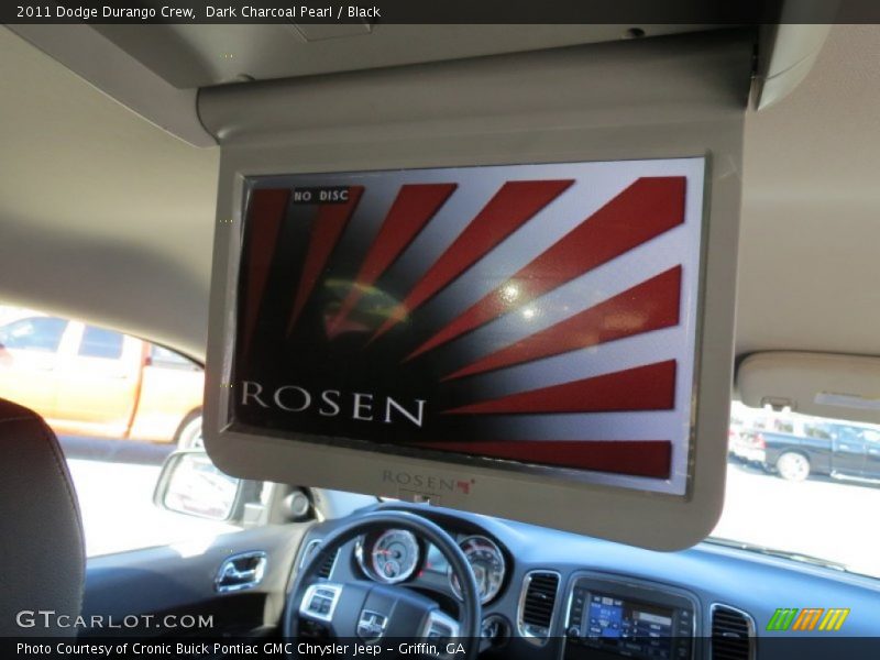 Dark Charcoal Pearl / Black 2011 Dodge Durango Crew
