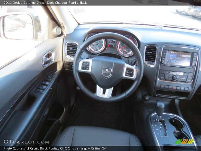 Dark Charcoal Pearl / Black 2011 Dodge Durango Crew
