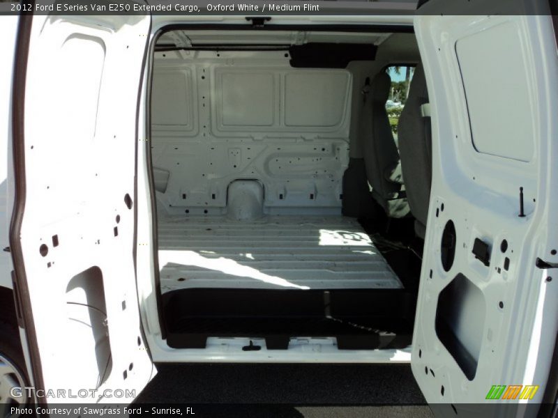 Oxford White / Medium Flint 2012 Ford E Series Van E250 Extended Cargo