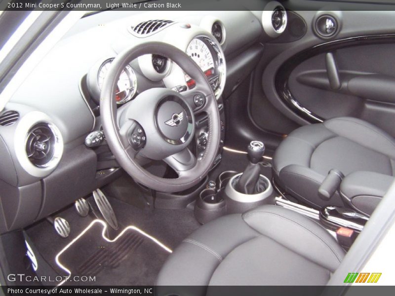 Light White / Carbon Black 2012 Mini Cooper S Countryman