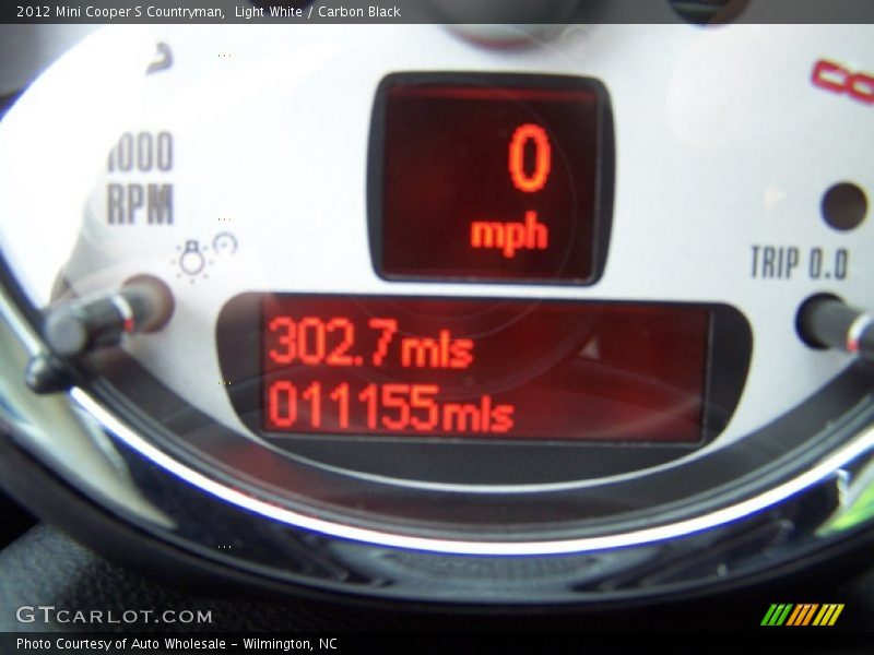 Light White / Carbon Black 2012 Mini Cooper S Countryman