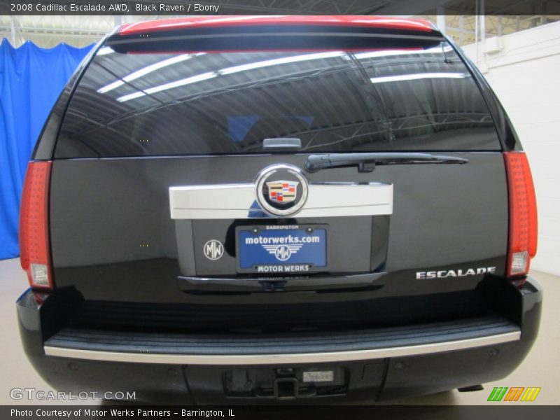 Black Raven / Ebony 2008 Cadillac Escalade AWD