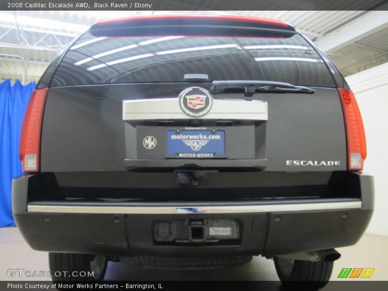 Black Raven / Ebony 2008 Cadillac Escalade AWD