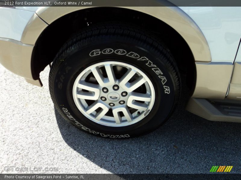 Oxford White / Camel 2012 Ford Expedition XLT