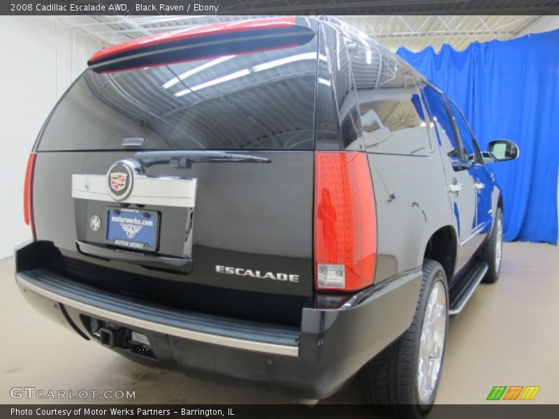 Black Raven / Ebony 2008 Cadillac Escalade AWD