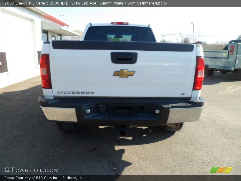 Summit White / Light Cashmere/Ebony 2007 Chevrolet Silverado 2500HD LT Crew Cab 4x4