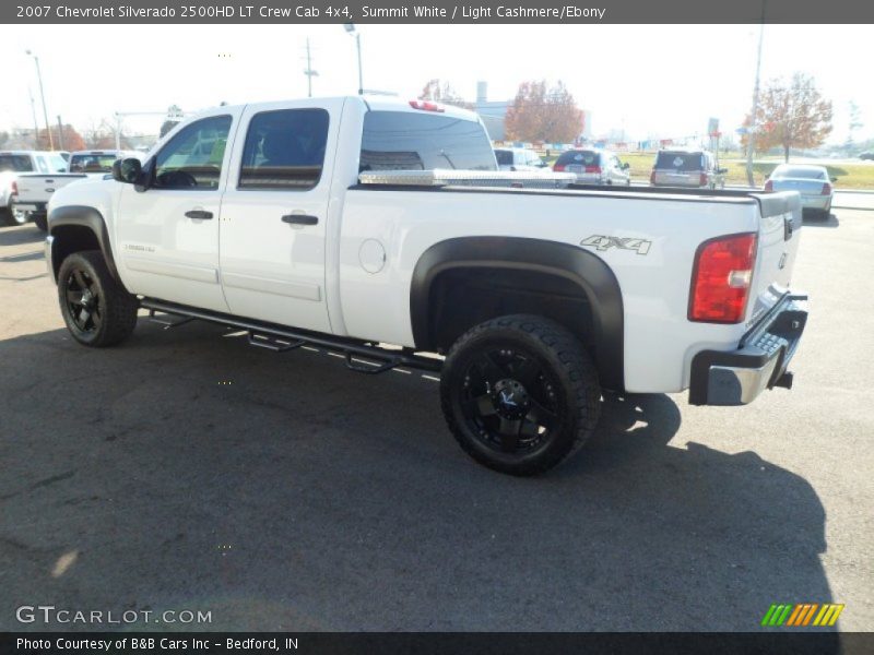 Summit White / Light Cashmere/Ebony 2007 Chevrolet Silverado 2500HD LT Crew Cab 4x4