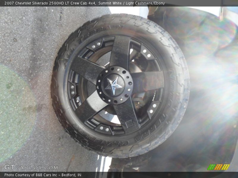 Summit White / Light Cashmere/Ebony 2007 Chevrolet Silverado 2500HD LT Crew Cab 4x4