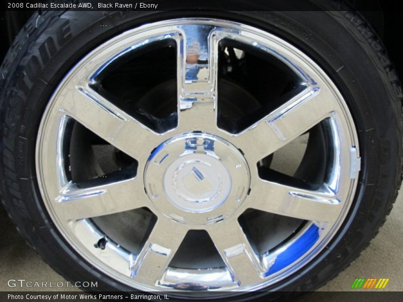 Black Raven / Ebony 2008 Cadillac Escalade AWD