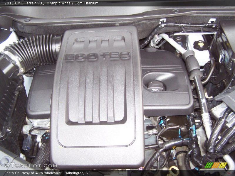 Olympic White / Light Titanium 2011 GMC Terrain SLE