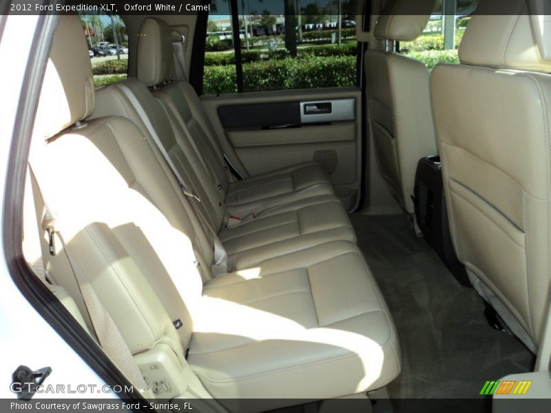 Oxford White / Camel 2012 Ford Expedition XLT