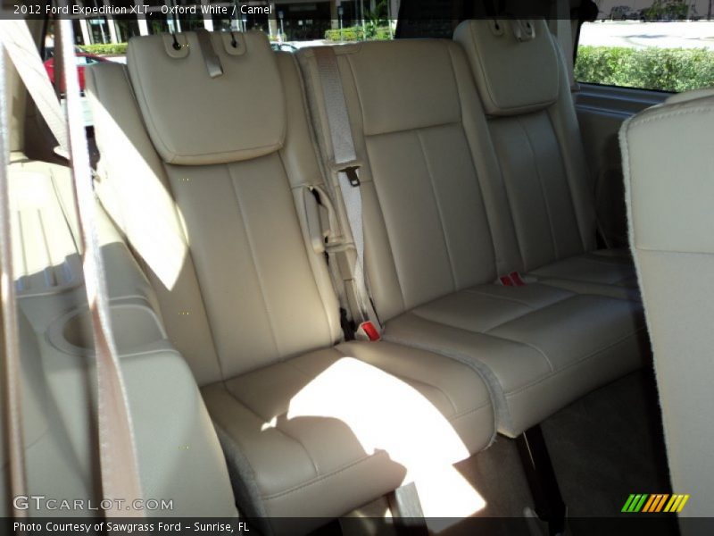 Oxford White / Camel 2012 Ford Expedition XLT