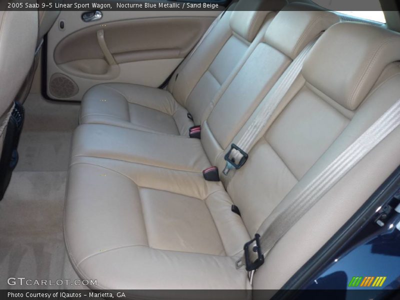 Nocturne Blue Metallic / Sand Beige 2005 Saab 9-5 Linear Sport Wagon
