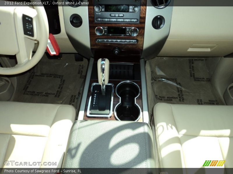 Oxford White / Camel 2012 Ford Expedition XLT