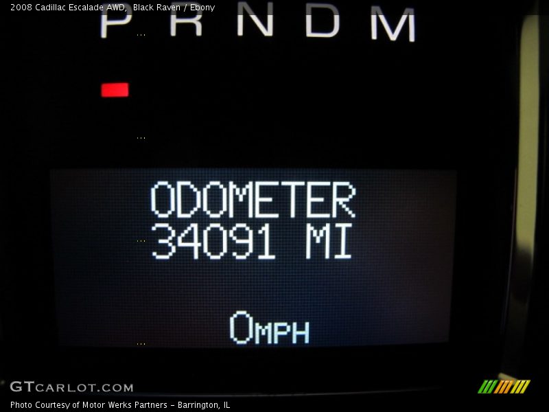 Black Raven / Ebony 2008 Cadillac Escalade AWD