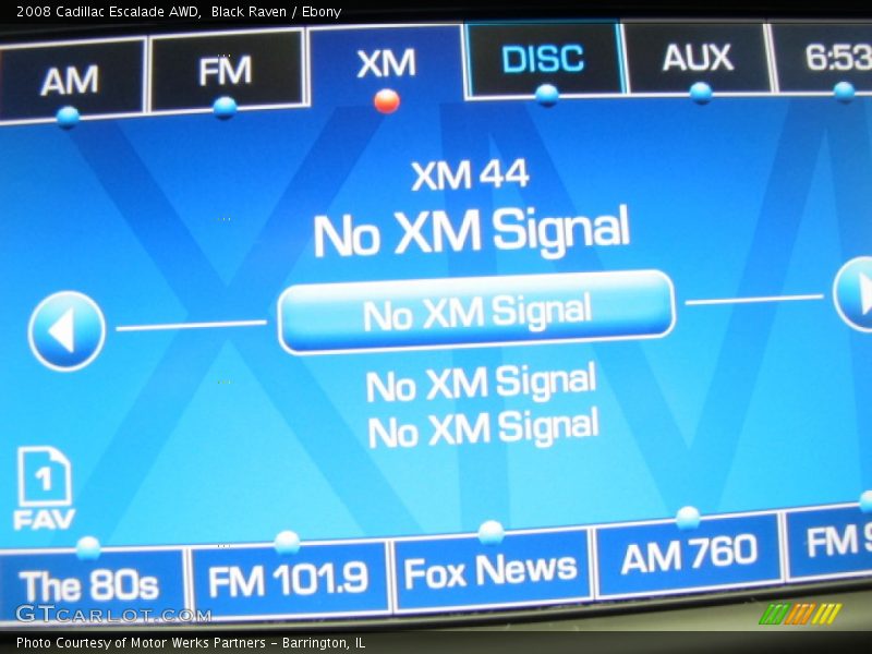 Black Raven / Ebony 2008 Cadillac Escalade AWD