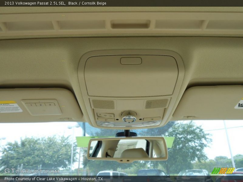 Black / Cornsilk Beige 2013 Volkswagen Passat 2.5L SEL