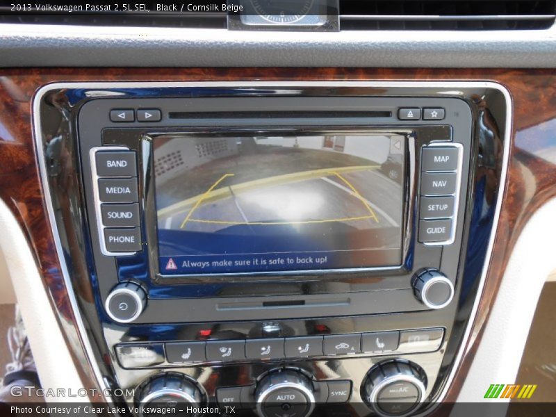 Black / Cornsilk Beige 2013 Volkswagen Passat 2.5L SEL