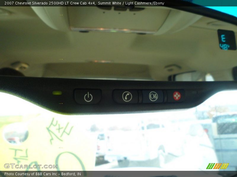 Summit White / Light Cashmere/Ebony 2007 Chevrolet Silverado 2500HD LT Crew Cab 4x4