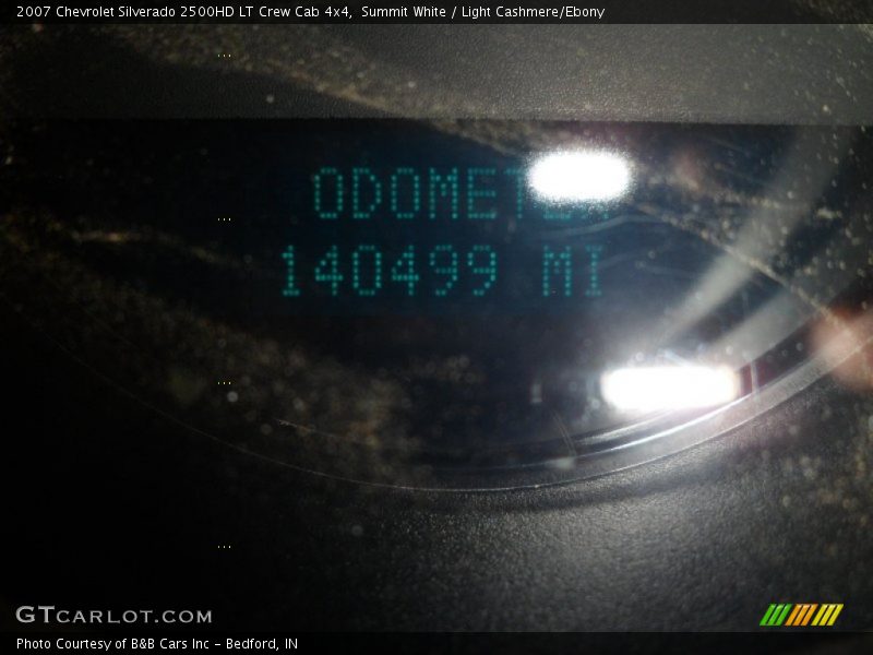 Summit White / Light Cashmere/Ebony 2007 Chevrolet Silverado 2500HD LT Crew Cab 4x4