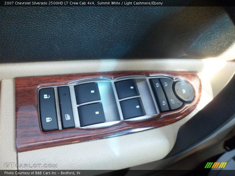 Summit White / Light Cashmere/Ebony 2007 Chevrolet Silverado 2500HD LT Crew Cab 4x4