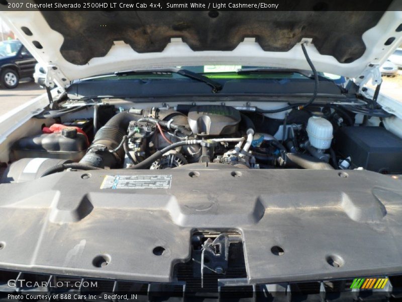 Summit White / Light Cashmere/Ebony 2007 Chevrolet Silverado 2500HD LT Crew Cab 4x4