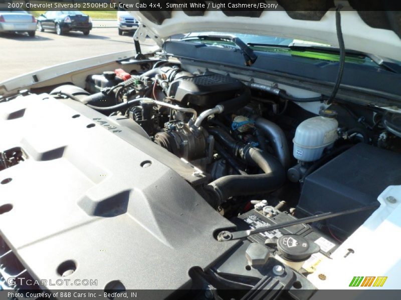 Summit White / Light Cashmere/Ebony 2007 Chevrolet Silverado 2500HD LT Crew Cab 4x4