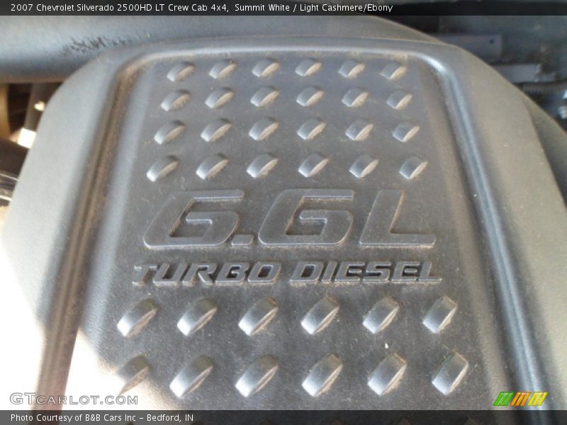 Summit White / Light Cashmere/Ebony 2007 Chevrolet Silverado 2500HD LT Crew Cab 4x4