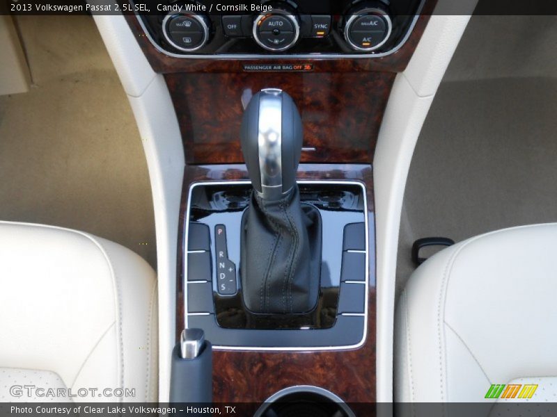 Candy White / Cornsilk Beige 2013 Volkswagen Passat 2.5L SEL
