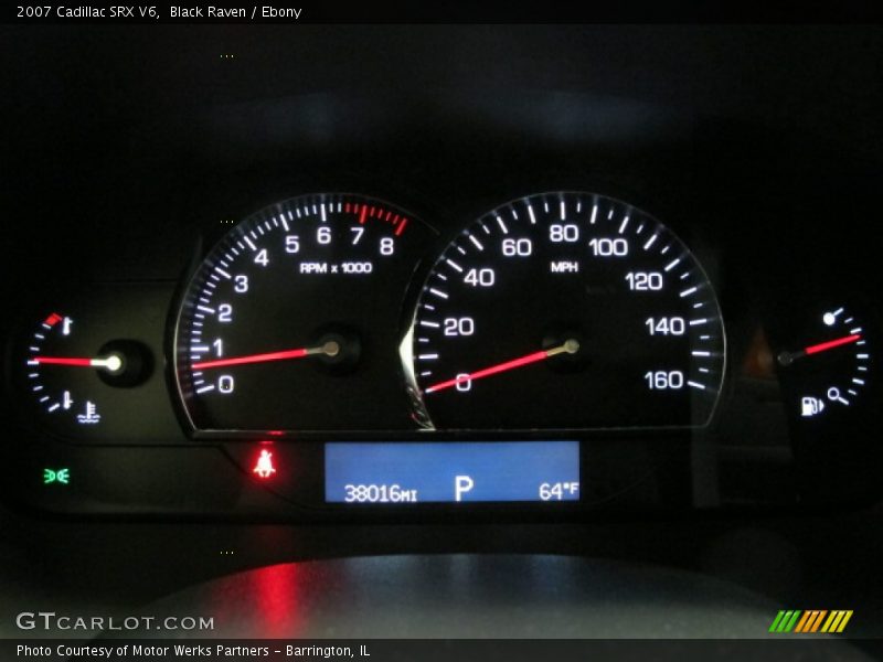 Black Raven / Ebony 2007 Cadillac SRX V6