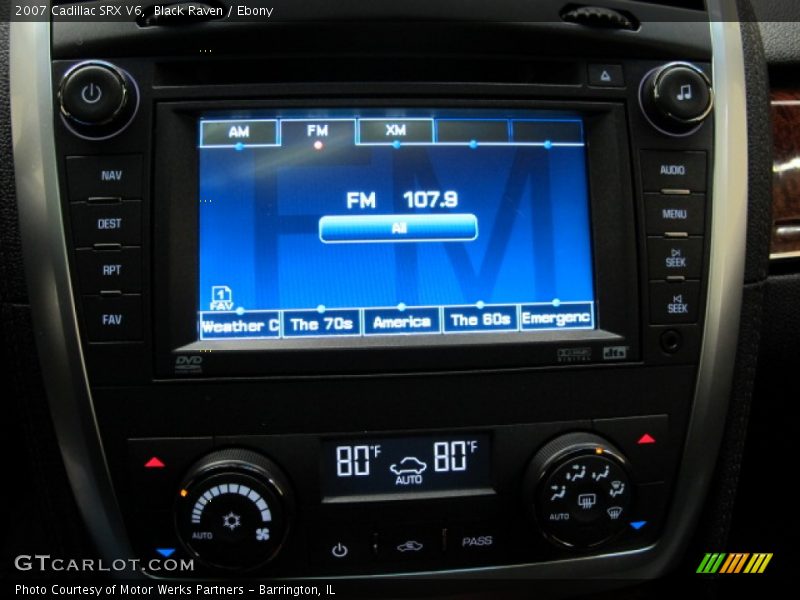 Black Raven / Ebony 2007 Cadillac SRX V6