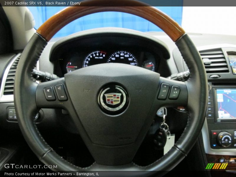 Black Raven / Ebony 2007 Cadillac SRX V6
