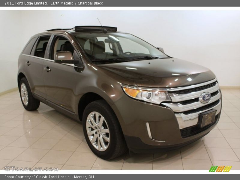 Earth Metallic / Charcoal Black 2011 Ford Edge Limited