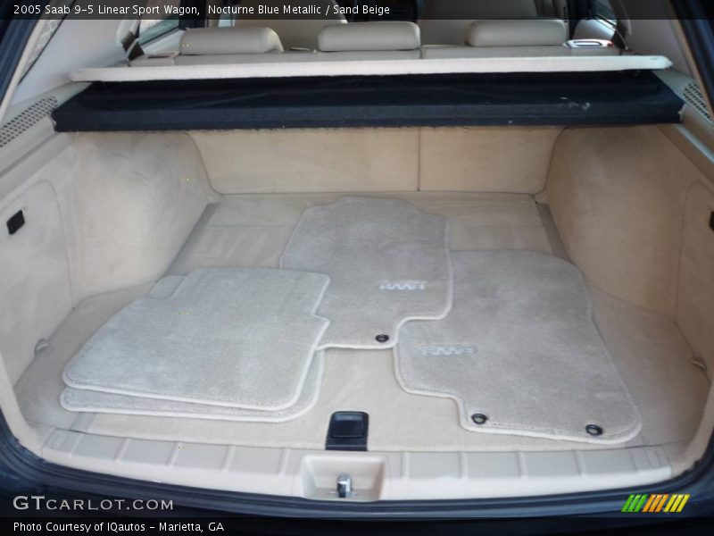 Nocturne Blue Metallic / Sand Beige 2005 Saab 9-5 Linear Sport Wagon