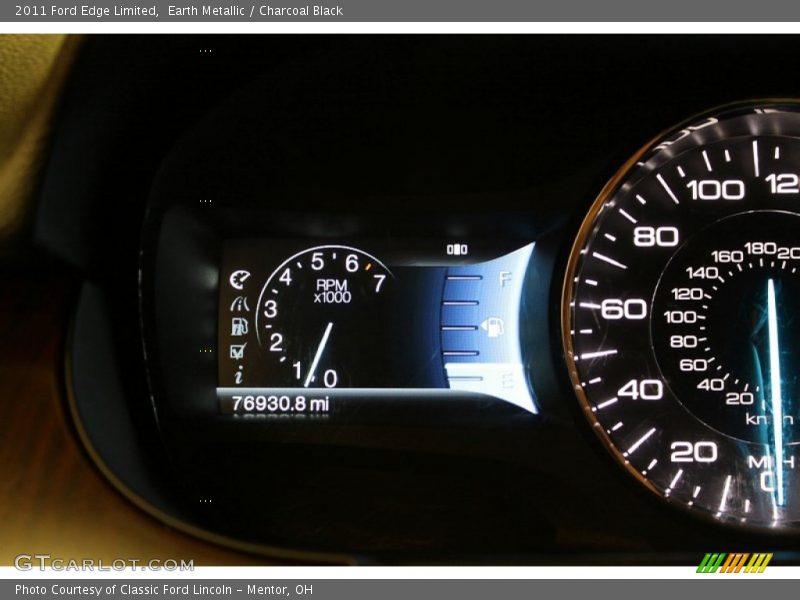 Earth Metallic / Charcoal Black 2011 Ford Edge Limited