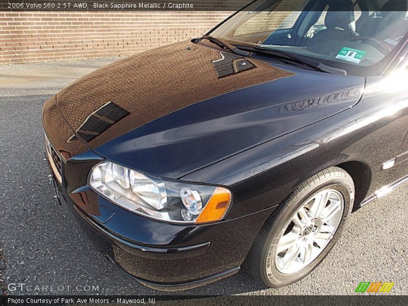 Black Sapphire Metallic / Graphite 2006 Volvo S60 2.5T AWD