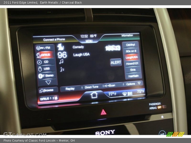 Earth Metallic / Charcoal Black 2011 Ford Edge Limited