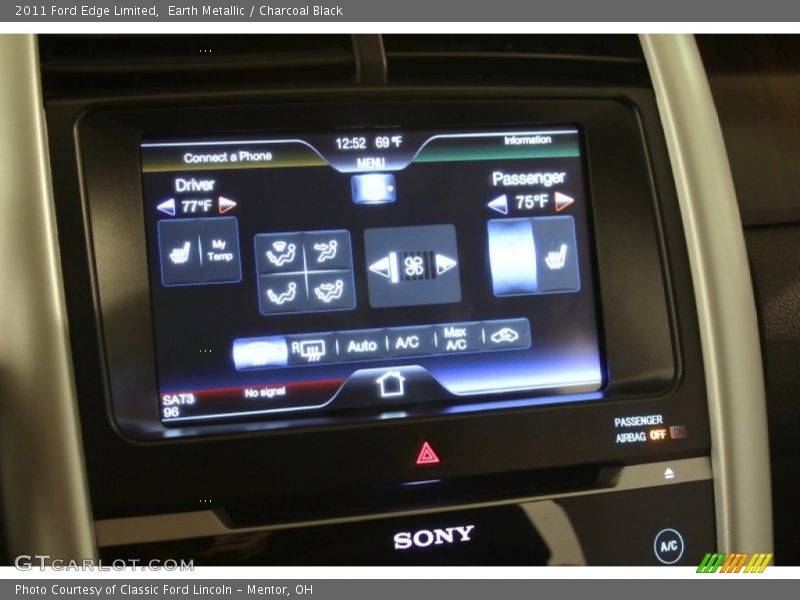 Earth Metallic / Charcoal Black 2011 Ford Edge Limited