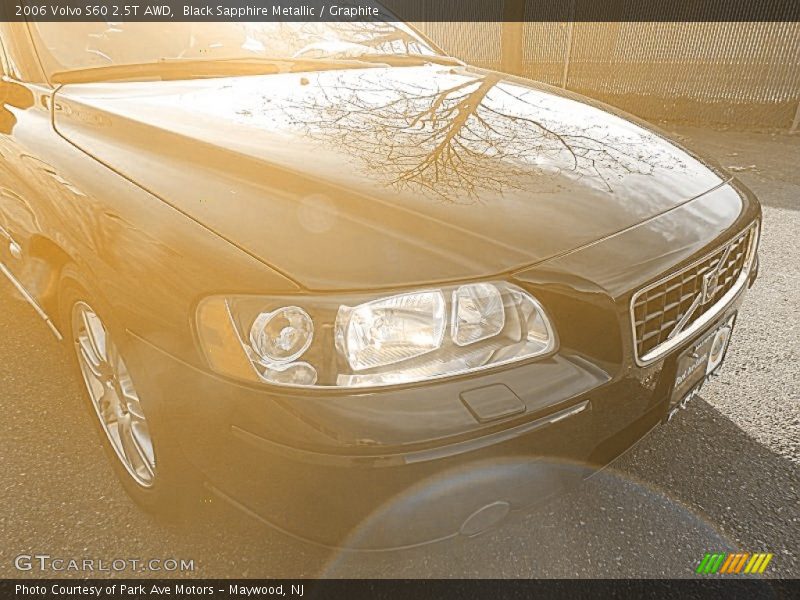 Black Sapphire Metallic / Graphite 2006 Volvo S60 2.5T AWD