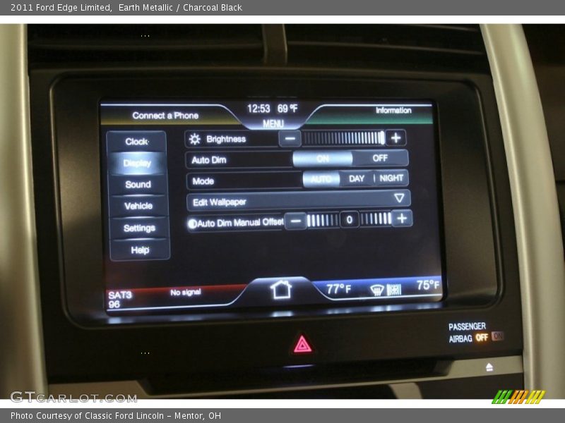 Earth Metallic / Charcoal Black 2011 Ford Edge Limited