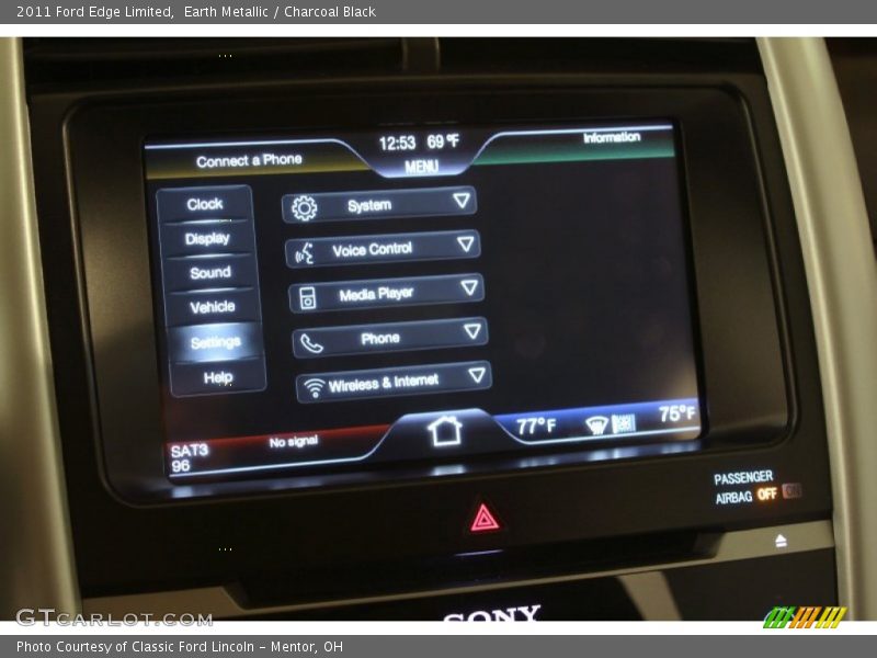 Earth Metallic / Charcoal Black 2011 Ford Edge Limited