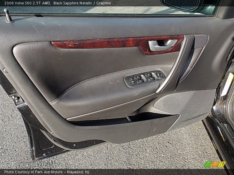 Black Sapphire Metallic / Graphite 2006 Volvo S60 2.5T AWD